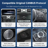 12.3-Inch Multimedia Display for Mercedes-Benz E-Class W212 with CarPlay – product detail 5