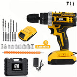 21V Cordless Drill/Driver Kit with 2-Speed Control, LED & Battery Options – product detail 9
