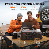 Jackery Explorer 300 Portable Power Station with 5m Extension Cord – product detail 7