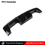 MQ010890-GB MP Style Rear Lower Bumper Lip Diffuser Gloss Black For 2020–2026 BMW M3 G80 M4 G82 G83 product image