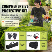 SucceBuy 33cc 6-in-1 Gas Trimmer, Brush Cutter, Pole Saw & Hedge Trimmer – product detail 5