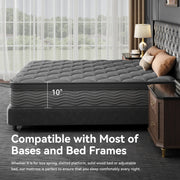 8/10-Inch Twin Hybrid Mattress with Pocket Springs & Motion Isolation – product detail 7