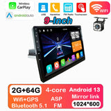 MTIJIEY 9-Inch Android 13 Car Stereo with Wireless CarPlay, GPS & 2+64GB – product detail 7