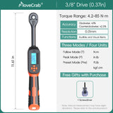 MOVECRAB Digital Torque Wrench with LED & Buzzer, 3–340 N·m – product detail 9