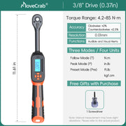 MOVECRAB Digital Torque Wrench with LED & Buzzer, 3–340 N·m – product detail 9