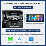 12.3-Inch Multimedia Display for Mercedes-Benz E-Class W212 with CarPlay – product detail 8