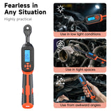 MOVECRAB Digital Torque Wrench with LED & Buzzer, 3–340 N·m – product detail 6