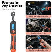 MOVECRAB Digital Torque Wrench with LED & Buzzer, 3–340 N·m – product detail 6