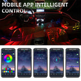 5-in-1/9-in-1 RGB Car Ambient Light Kit with App & Music Sync – product detail 4
