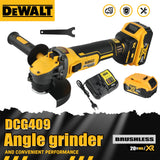 DEWALT DCG409 20V Brushless 125mm Flat-Head Angle Grinder – product detail 6