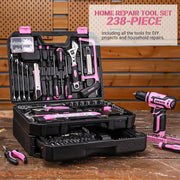 DEKO Home Mechanics Tool Set with 12V Cordless Drill & Drawer Case – product detail 5