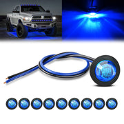 Nilight 10-Piece 3/4-Inch LED Side Marker Light Kit for Truck, RV & Trailer – product detail 8