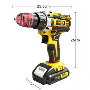 Cordless Drill, Impact Driver & Screwdriver Combo Kit for Home DIY – product detail 2