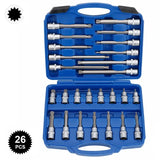 26/30/32-Piece Extended Socket and External Torx Set – product detail 2