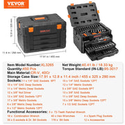 SucceBuy 450-Piece SAE & Metric Mechanics Tool and Socket Set – product detail 7