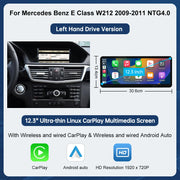 12.3-Inch Multimedia Display for Mercedes-Benz E-Class W212 with CarPlay – product detail 7