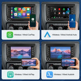 Road Top 7-Inch Car Stereo for VW/Seat/Skoda with Wireless CarPlay – product detail 3