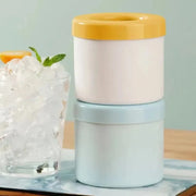 Round Silicone Ice Cube Mold & Bucket for Cocktails and Everyday Drinks – product detail 3