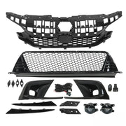 9-Piece Upper Lower Grille + LH&RH Fog Light Kits For Honda Civic Type-R 2022–2024 product image