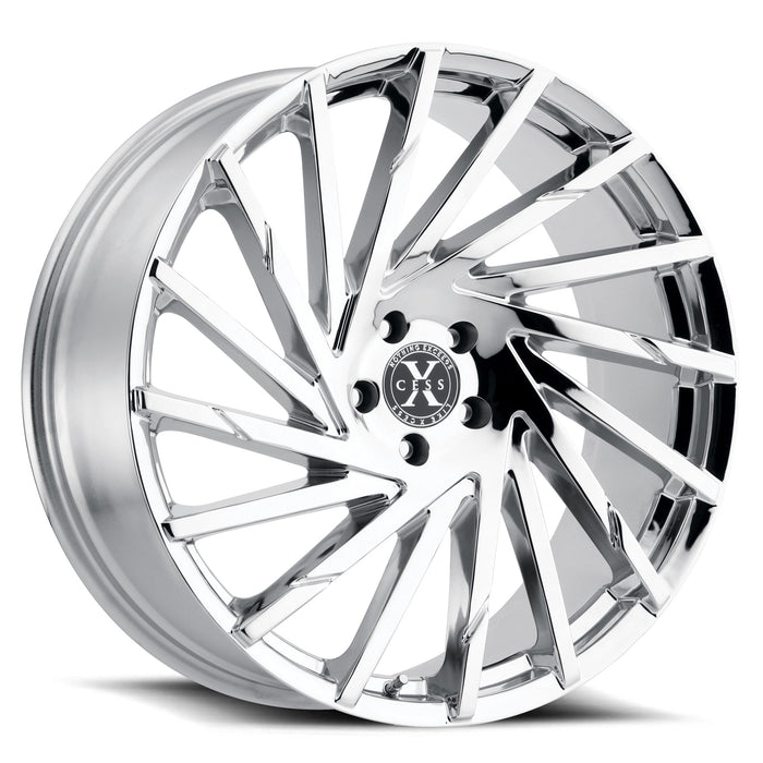 Xcess X02 Chrome Wheel