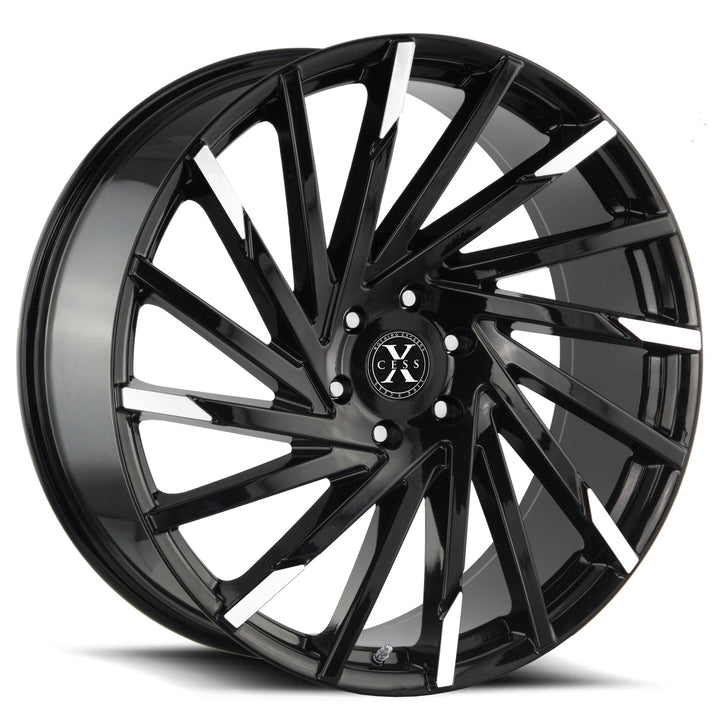 X02 Gloss Black Machined Tips