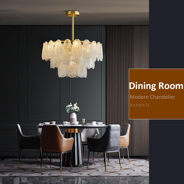 24 in. Gold Chandelier Pendant Light