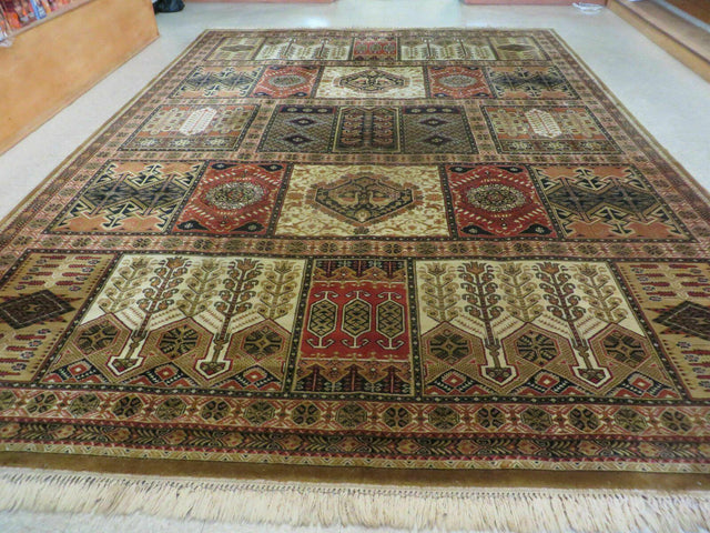 Couristan Rug 10x14, Large Belgium Power Loomed Wool Carpet 10 x 14 ft, Brown