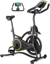 Indoor Cycling Exercise Bike with Digital Fitness Display