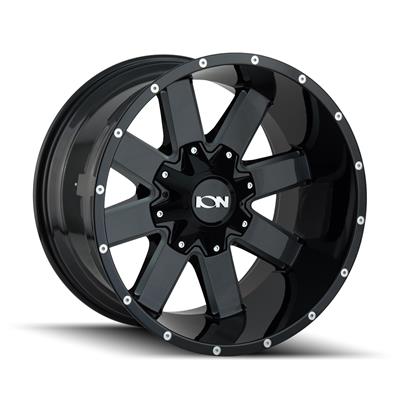 ION Alloy Wheels Gloss Black 20x12