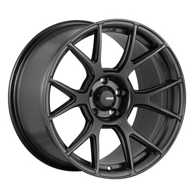 Konig Wheels' Ampliform Dark Metallic Graphite Wheels