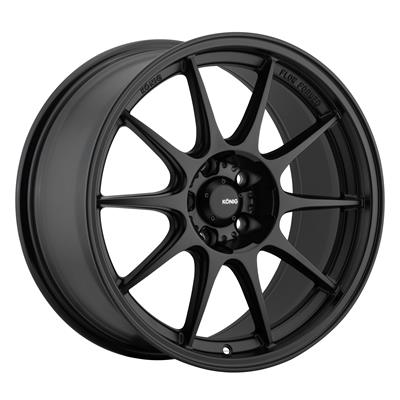 Konig Dekagram Semi-Matte Black Wheels