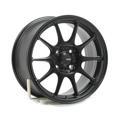 Konig Dekagram Semi-Matte Black Wheels