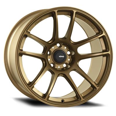 Konig Heliogram Matte Bronze Wheels