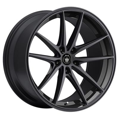 WHEELS ALUM GLOSS BLK 17X8