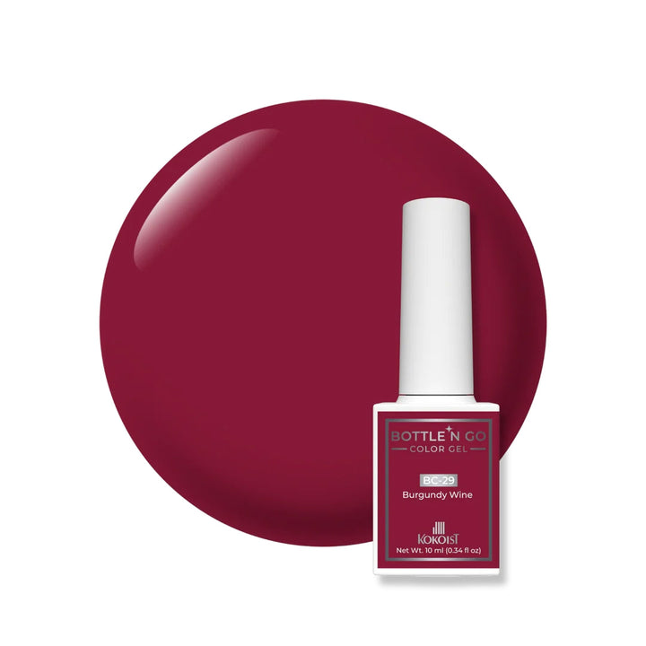 Kokoist - Bottle 'N Go BC-29 Color Gel Burgundy Wine, 10ml