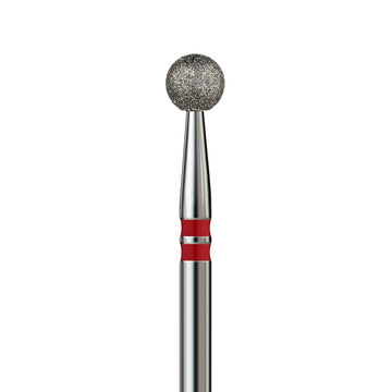 KVADRO Diamond Nail Drill Bit – Ball 0.40 mm – Red (#612)