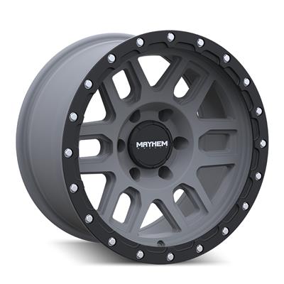 Mayhem Delta 8304 Gunmetal Aluminum Wheel – 17x9