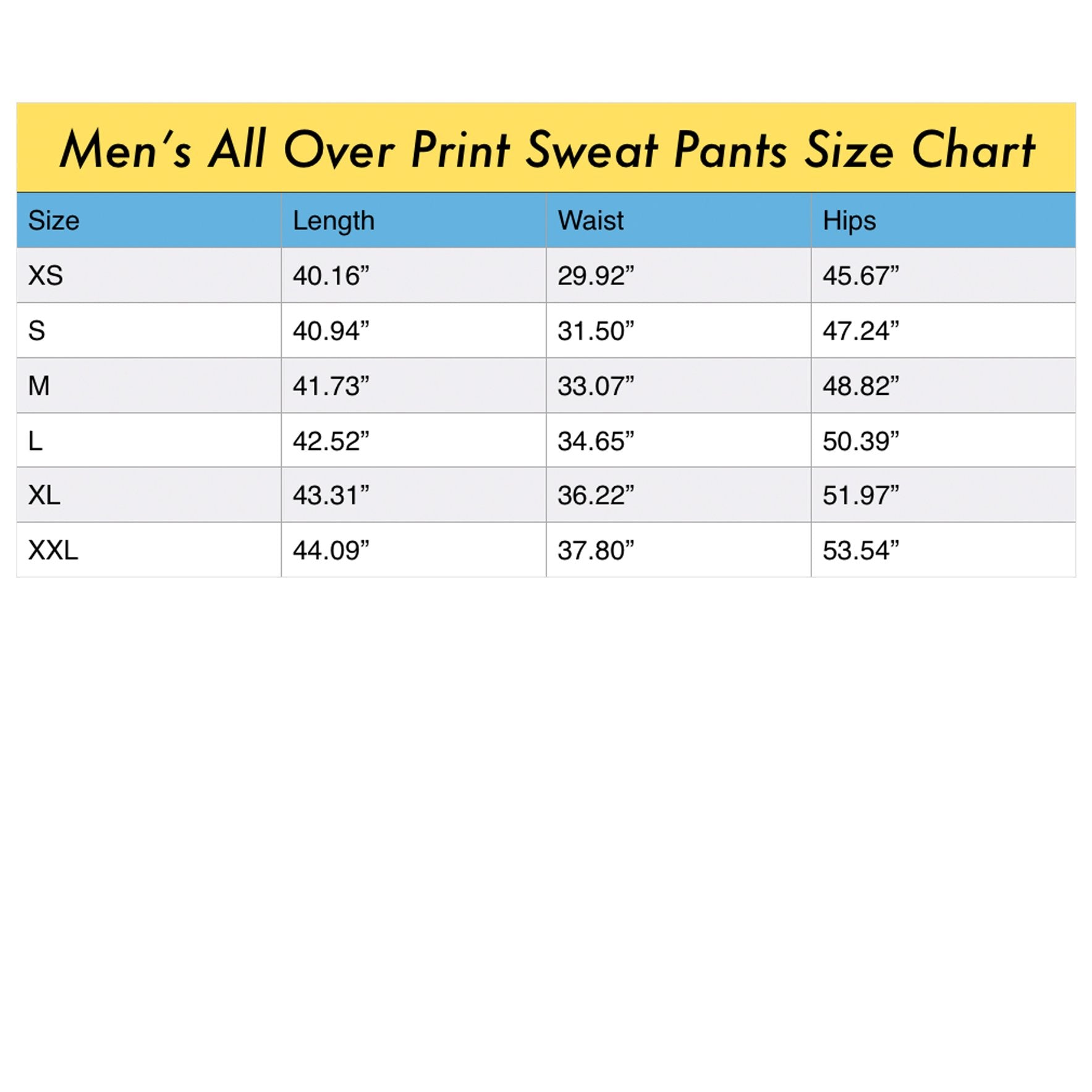 AT THE HARBOUR Men's All Over Print Sweatpants