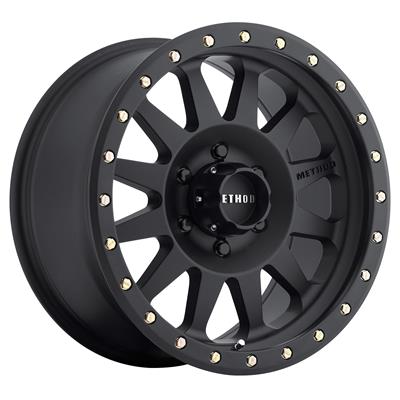 Method Race Matte Black Wheel – 18x9