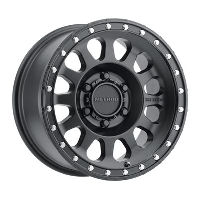 Method Race Matte Black Wheel – 17x9