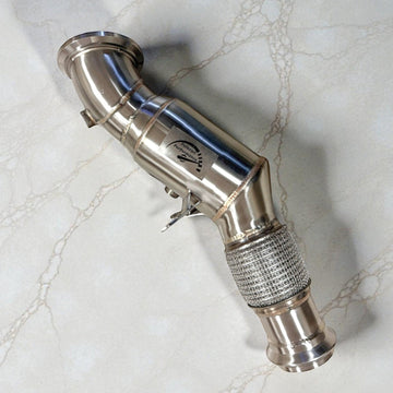 Supra 2.0T & BMW B46 B48 Racing Downpipe - G & F Chassis 120i, 220i, 230i, 320i, 330i, 420i, 430i, 530i, 630i, 730i, X1, X2, X3, X4 - Palenon Performance