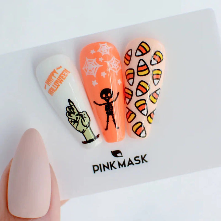 Pink Mask - Stamping Plate Horror #51
