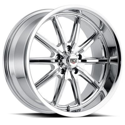 Rev Wheels 110 Classic Series Chrome Wheel – 20x9.5
