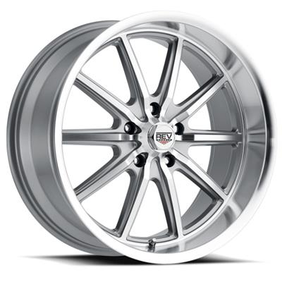 Rev Wheels 110 Classic Series Anthracite Wheel – 17x7