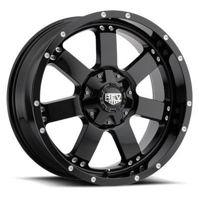 Rev Wheels 885 Series Gloss Black Wheel – 20x9