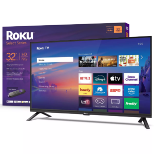 Roku 32" Select Series 720P HD Smart Roku TV with Roku TV Remote
